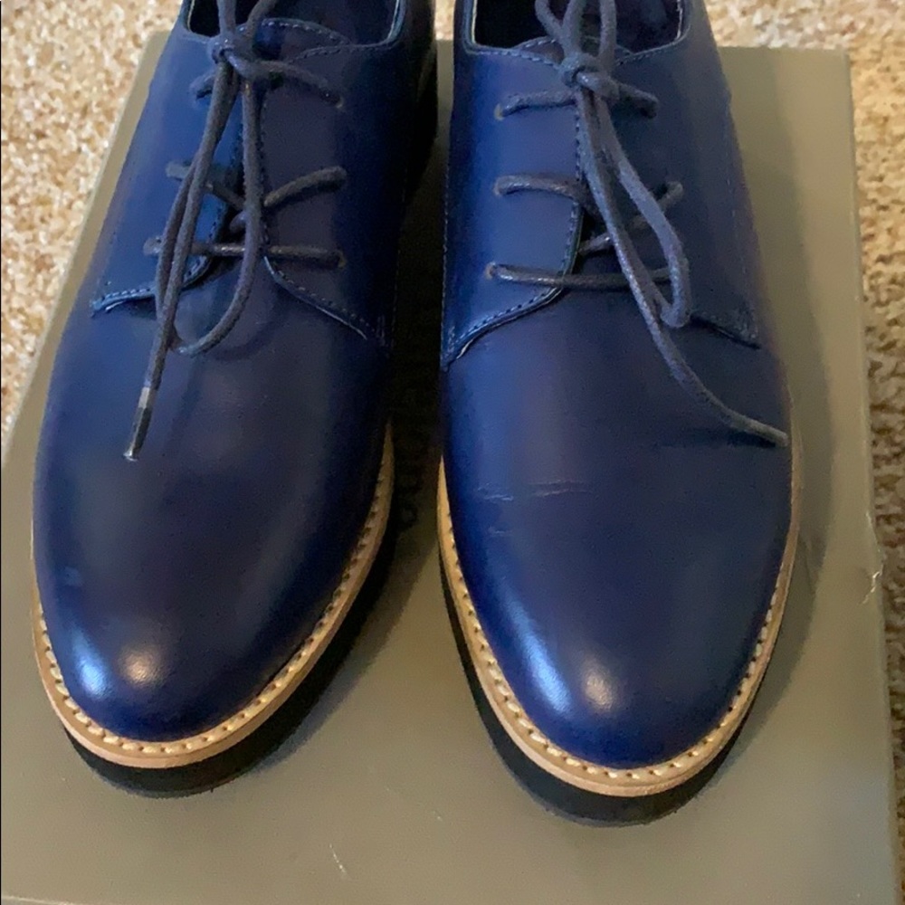 Blue oxfords